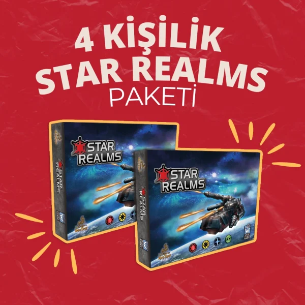 4 Kişilik Star Realms Paketi