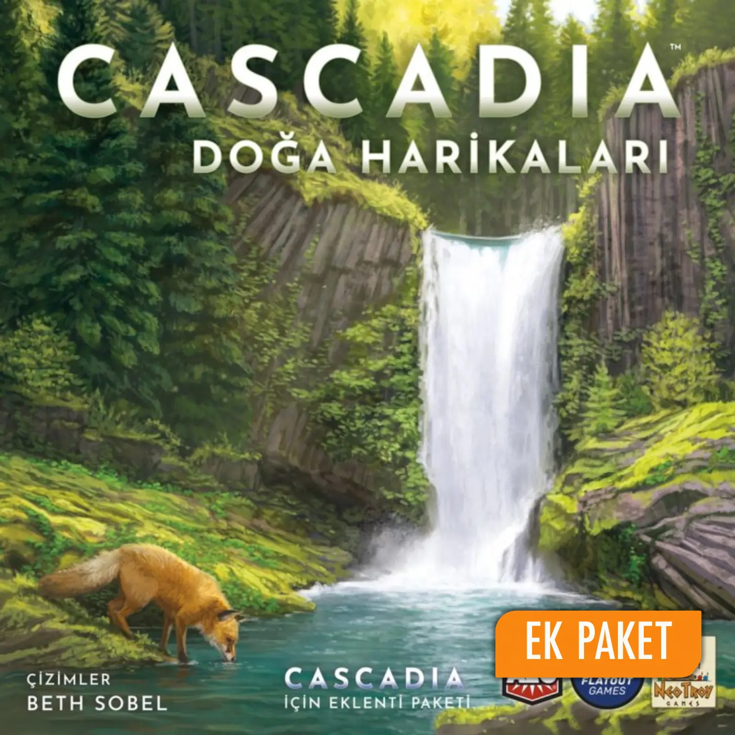 cascadia doğa harikaları ek paket kare görsel